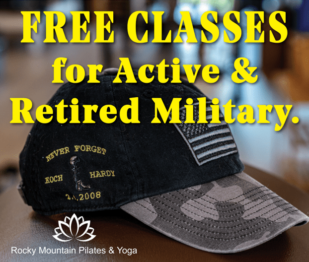 FREE CLASSES for Active and Retired Military